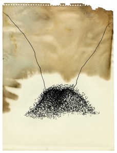 Ida Applebroog untitled (1969) ink on paper 