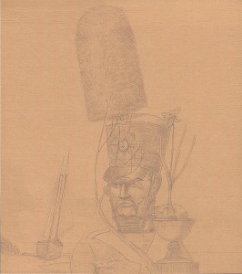 Matthew Fisher, The Ocean, Pencil on paper, 10 1/4” x 9 1/8”, 2009
