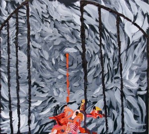 Lenny Reibstein, Untitled, Oil on Panel