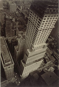 Berenice Abbott, (American, 1898 – 1991), Untitled (New York City), 1929-33. Gelatin silver print, 6 1/2 x 4 7/16 inches. Philadelphia Museum of Art, The Lynne and Harold Honickman Gift of the Julien Levy Collection, 2001