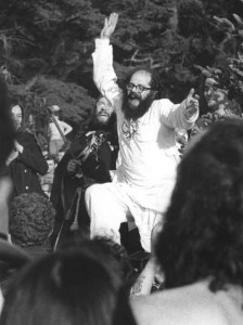 Allen Ginsberg, seen here in a picture from the 1960s taken from Ishmael Sundarban's website. http://ishmailsundarban.wordpress.com/2008/10/24/upon-reviewing-the-documents/