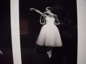 Eleanor Antin, posed ballerina photos, at ICA.