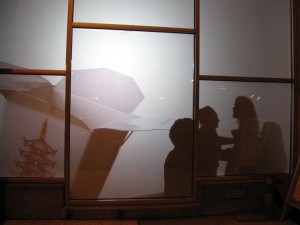 Nadia Hironaka, Strange Stories from a Chinese Studio, video projection.