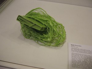 Martha Savery, untitled, book, glass, paint, seen at Art in City Hall program