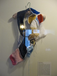 Francine Strauss, Looped, crochet yarn of mixed fibers