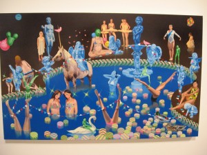Jaime Treadwell, Fairy Tale, oil on panel, 30 x 48