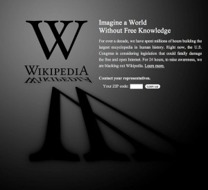 Wikipedia Blackout