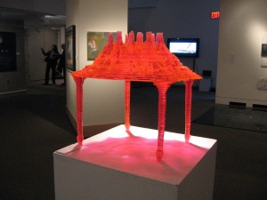Life on Mars, by Lance Winn, as installed at the To Be Or Not To Be exhibit.