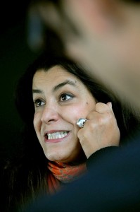 Photo of Marjane Satrapi. Image copyright Avatud Eesti Fond.